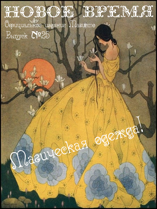 Обложка выпуска № 25, «Магическая одежда»