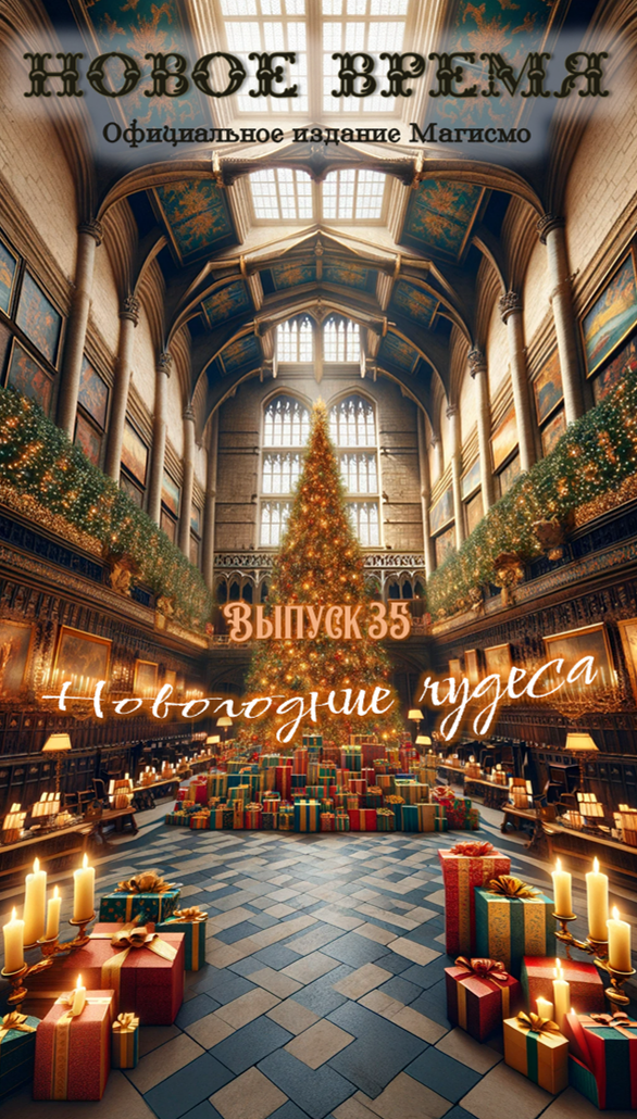 Обложка выпуска № 35, «Новогодние чудеса»